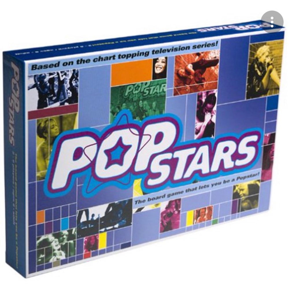 BNWT VINTAGE POP STARS BOARD GAME BY IMAGINATION ENTERTAINMENT